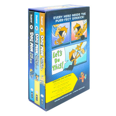 Dog Man & Cat Kid Collection Box Set (Books 4–6) by Dav Pilkey – Children's Comics Full of Adventure, Humor & Reading Fun for Kids Age 7+