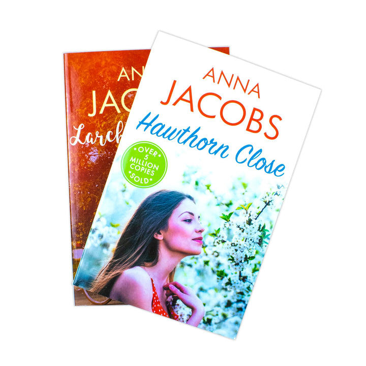 Anna Jacobs Larch Tree Lane Collection  2 Book Set (Hawthorn Close, Larch Tree Lane )