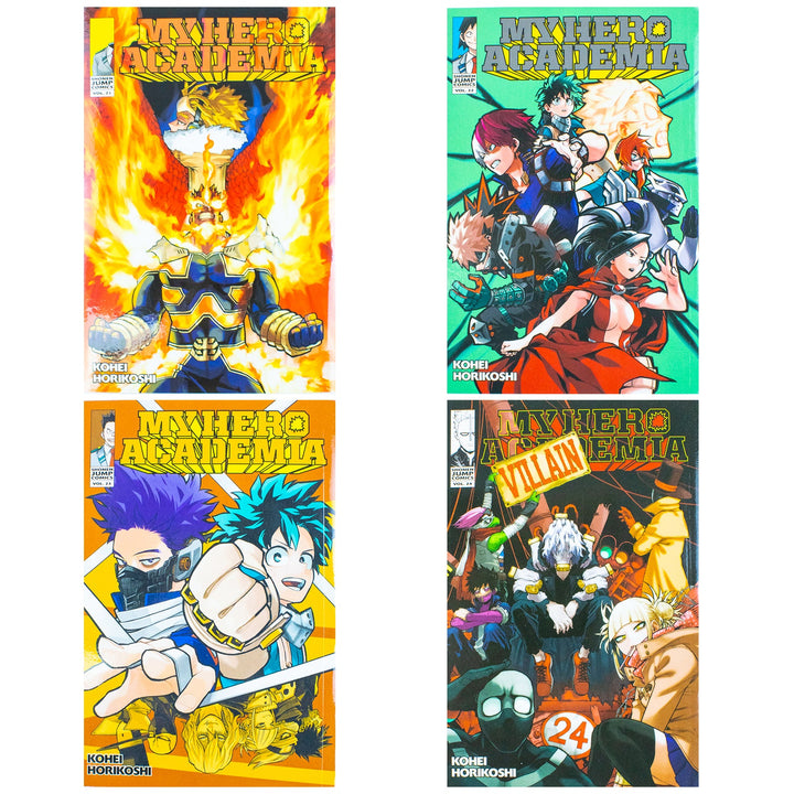 My Hero Academia 21-25, 5 Books Set Collection