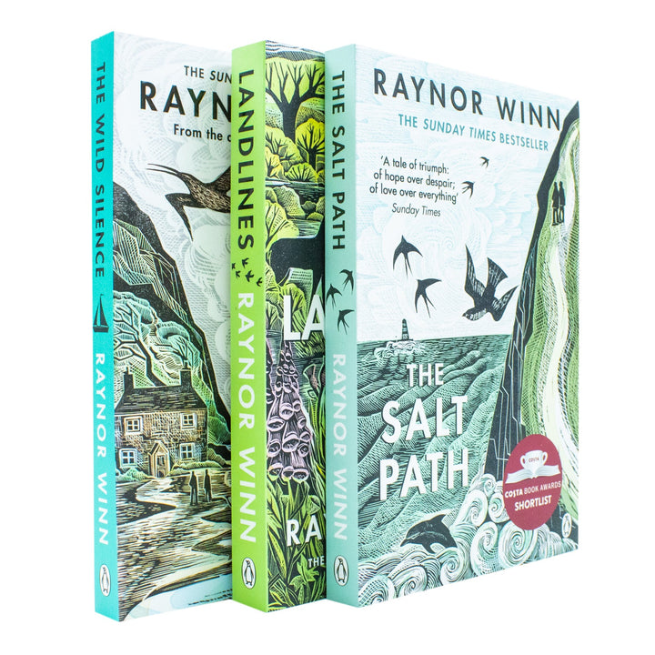 Explore the Raynor Winn Collection, 3 Travel Memoirs in Paperback Format for Ages 12+ that Inspire Adventurous Journeys and Experiences