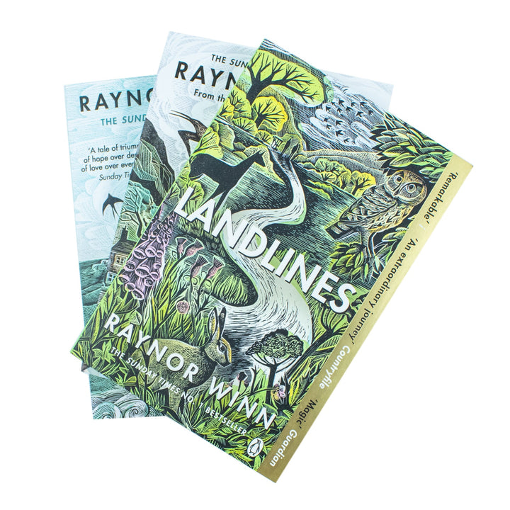 Explore the Raynor Winn Collection, 3 Travel Memoirs in Paperback Format for Ages 12+ that Inspire Adventurous Journeys and Experiences