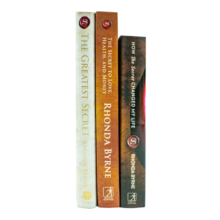 Rhonda Byrne Collection 3 Books Set (How The Secret Changed My Life[Hardcover], The Greatest Secret[Hardcover], The Secret to Love Health and Money)