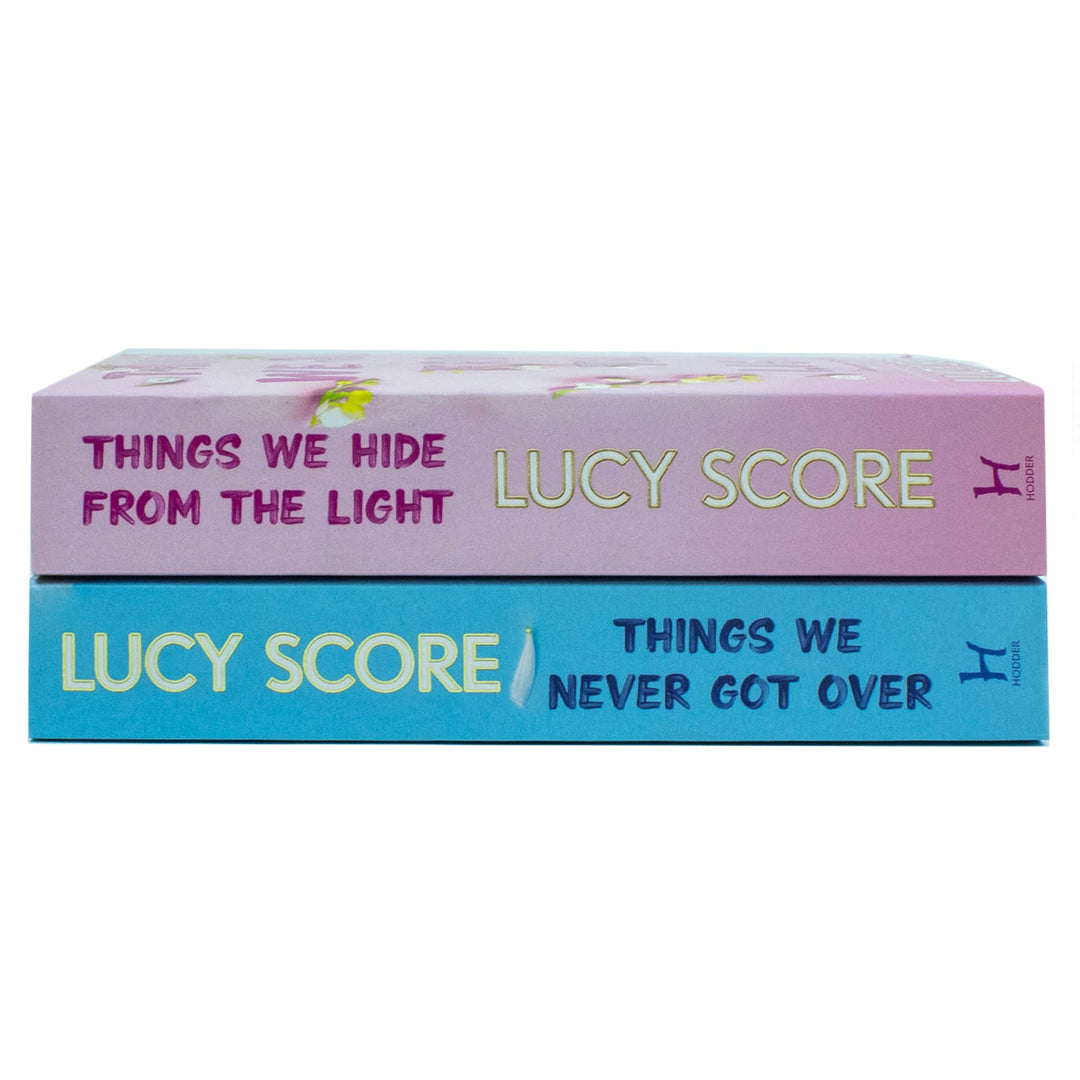 Lucy Score Knockemout Series Collection 2 Books Set (Things We Never Got Over, Things We Hide From The Light)