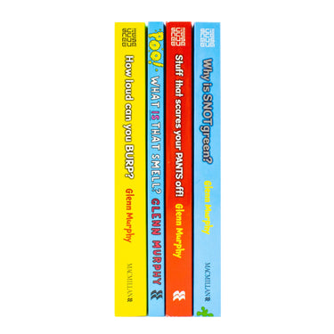 Glenn Murphy Collection 4 Books Set (Why is Snot Green?, Stuff That Scares Your Pants Off!, How Loud Can You Burp?, Poo! What IS That Smell?) Paperback