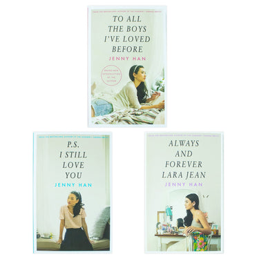 To All The Boys I've Loved Before Trilogy 3 Book Set by Jenny Han - Young Adult Romance, Love, Friendship, Coming of Age, Popular Series