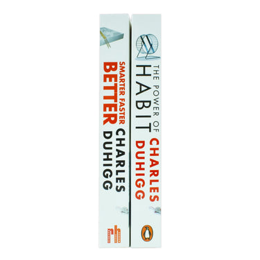 Charles Duhigg Collection 2 Books Set (The Power of Habit, Smarter Faster Better)