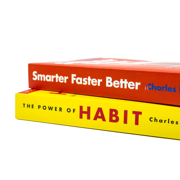 Charles Duhigg Collection 2 Books Set (The Power of Habit, Smarter Faster Better)