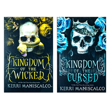 Kingdom of the Wicked Series Collection 2 Books Set By Kerri Maniscalco (Kingdom of the Cursed, Kingdom of the Wicked)