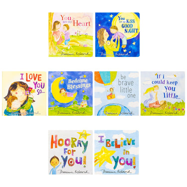 Big Library Board Books by Marianne Richmond - 8 Books Collection Box Set (I Love You So,If I Could Keep You Little, You Are My Kiss Good Night,Be Brave Little One,Hooray For You,I Believe In You and More)