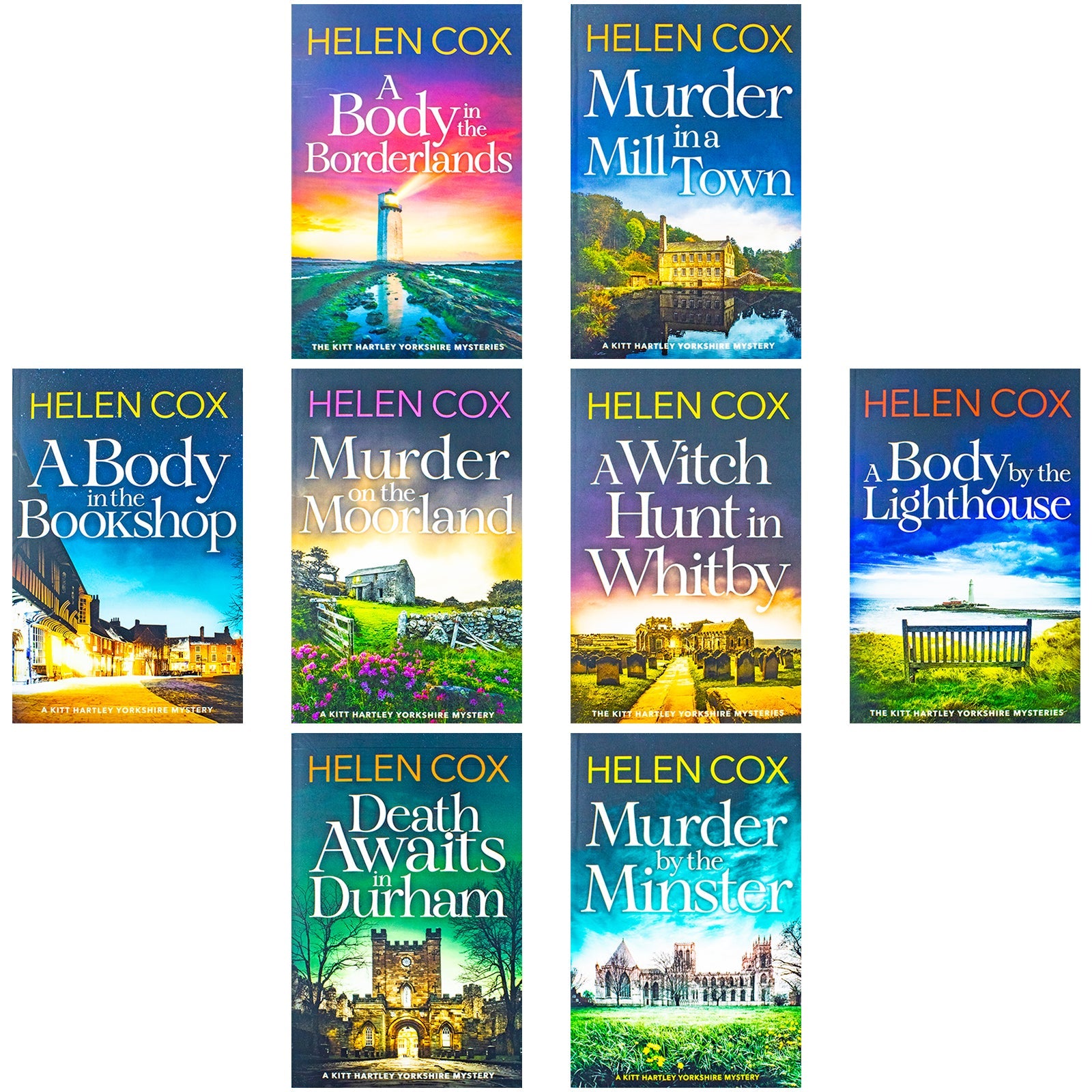 Susan Parry The Kitt Hartley Yorkshire Mysteries Series 8 Books By Helen Cox – The ...