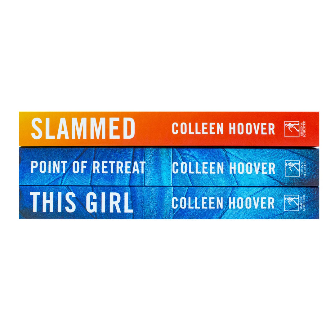 Colleen Hoover Slammed Series 3 Books Collection Set (Slammed, Point of Retreat & This Girl)