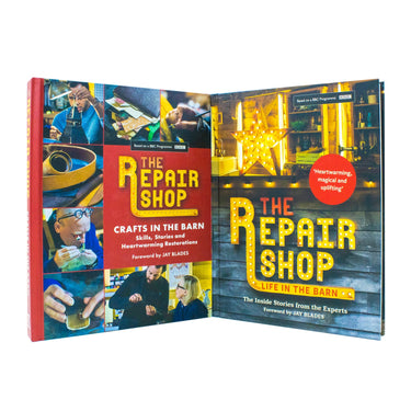 The Repair Shop Crafts In The Barn and The Repair Shop Life In The Barn By Elizabeth Wilhide 2 Books Collection Set