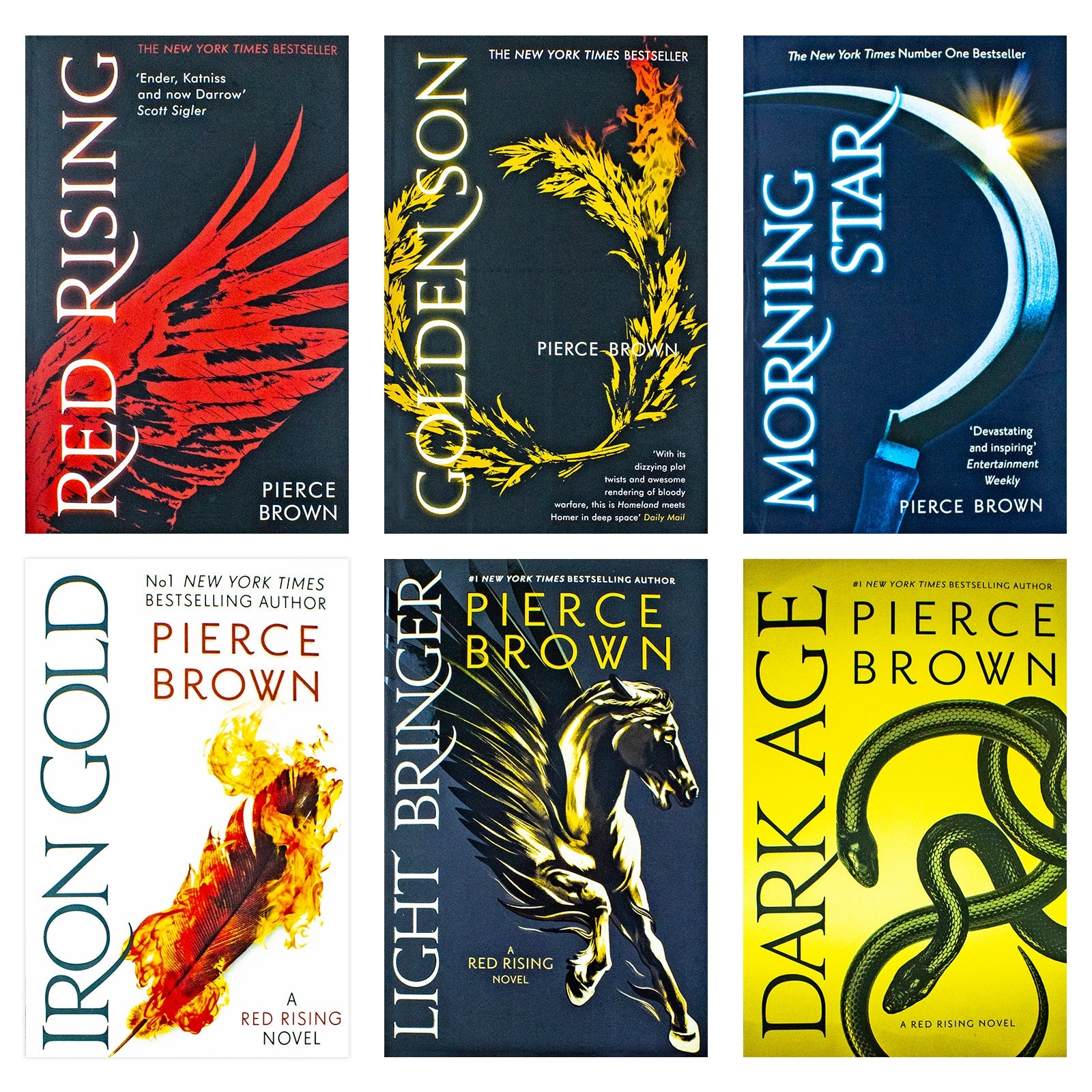 The Red Rising Series: 6 Books Collection in Paperback – The Book Crib