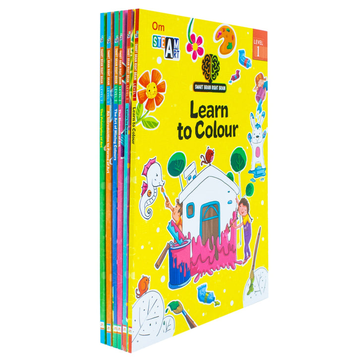 Steam: My First Arts Library 6 Books Collection Set [Level 1 - 3] by Swayam Ganguly