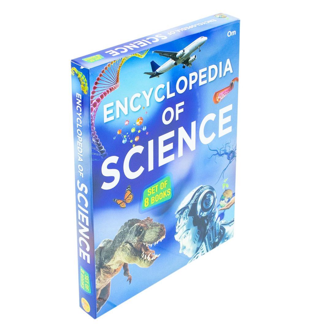 Encyclopedia Of Science 8 Books Collection Set ( Cells, Ecology,  Light, Machines and Particle Physics & More!)