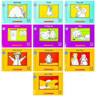 Bob Books: Sight Words Kindergarten (Stage 2: Emerging Reader) | 10-Book Set for Kids | Phonics, Literacy, Early Reading, Fun Learning & Education