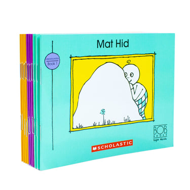 Bob Books: Sight Words Kindergarten (Stage 2: Emerging Reader) | 10-Book Set for Kids | Phonics, Literacy, Early Reading, Fun Learning & Education