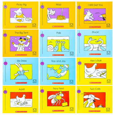 Bob Books Animal Stories (Stage 2: Emerging Reader) | 12 Early Reader Books for Kids | Phonics, Literacy, Fun Illustrated Educational Storybooks
