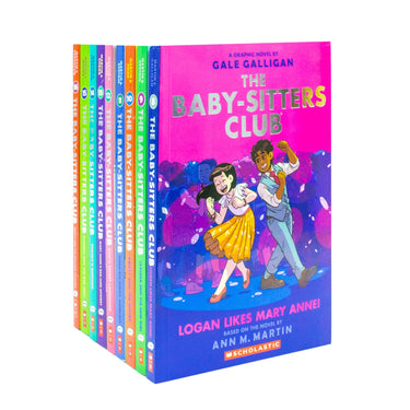 The Baby-Sitters Club Graphic Novels 8-Book Collection (8-15) by Ann M. Martin | Fun Children's Series, Friendship, Adventure, Bestsellers for Ages 8+
