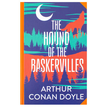The Hound Of The Baskervilles Book By Arthur Conan Doyle | Classics Sprayed Edge Deluxe Hardcover Edition