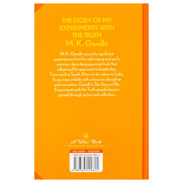 The Story of My Experiments with the Truth by M.K. Gandhi | Classics Sprayed Edge Deluxe Hardcover Edition