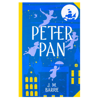 Peter Pan Book By J. M. Barrie | Classics Sprayed Edge Deluxe Hardcover Edition