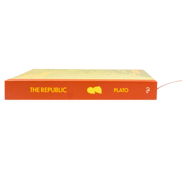 The Republic Book By Plato | Classics Sprayed Edge Deluxe Hardcover Edition