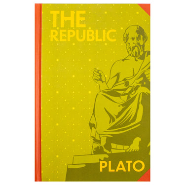 The Republic Book By Plato | Classics Sprayed Edge Deluxe Hardcover Edition