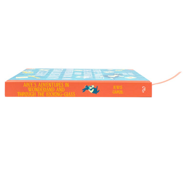 Alice's Adventures In Wonderland And Through The Looking-Glass Book By Lewis Garoll | Classics Sprayed Edge Deluxe Hardcover Edition