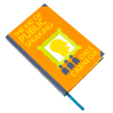 The Art Of Public Speaking Book By Dale Carnegie | Classics Sprayed Edge Deluxe Hardcover Edition