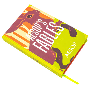 Aesop's Fables Book By Aesop | Classics Sprayed Edge Deluxe Hardcover Edition