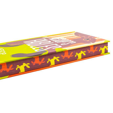 Aesop's Fables Book By Aesop | Classics Sprayed Edge Deluxe Hardcover Edition