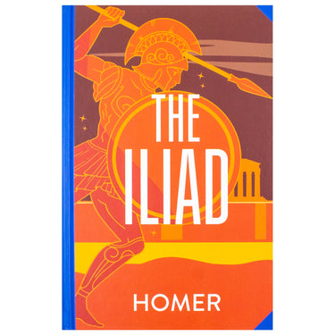 The Iliad Book By Homer | Classics Sprayed Edge Deluxe Hardcover Edition
