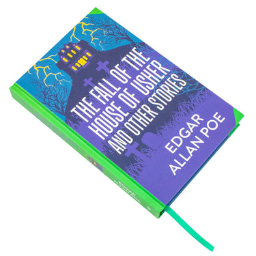 The Fall Of The House Of Usher And Other Stories Book By Edgar Allan Poe | Classics Sprayed Edge Deluxe Hardcover Edition