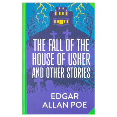 The Fall Of The House Of Usher And Other Stories Book By Edgar Allan Poe | Classics Sprayed Edge Deluxe Hardcover Edition