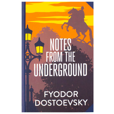 Notes From The Underground Book By Fyodor Dostoevsky | Classics Sprayed Edge Deluxe Hardcover Edition