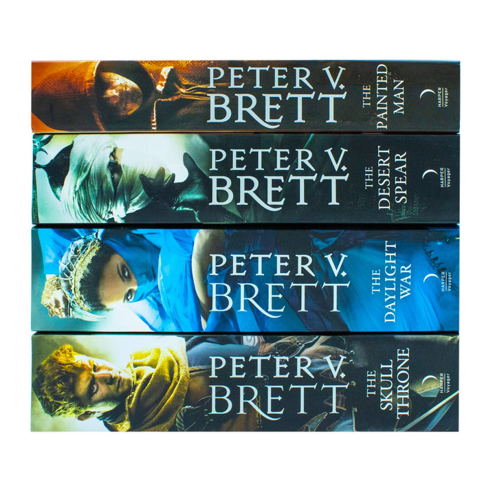 Demon Cycle Series 4 Books Collections Set By Peter V. Brett Inc Desert Spear