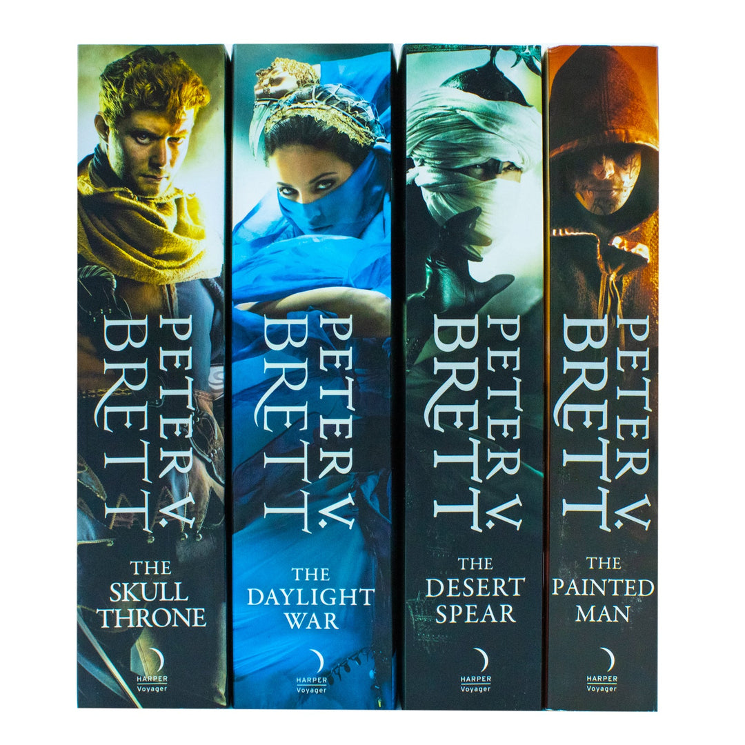 Demon Cycle Series 4 Books Collections Set By Peter V. Brett Inc Desert Spear