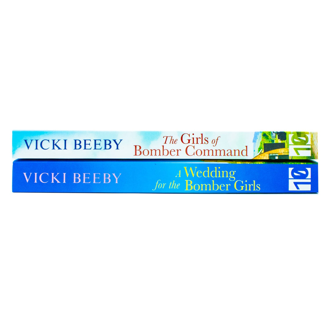 Vicki Beeby Bomber Command Girls series 2 book Set ( The Girls of Bomber Command, A Wedding For The Bomber Girls )