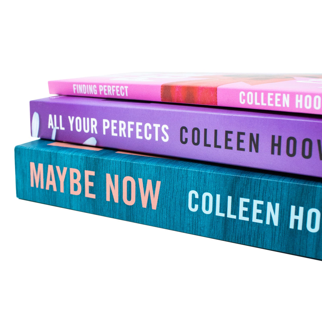 Colleen Hoover Collection 3 Book Set (Maybe Now, Finding Perfect, All  your Perfects)