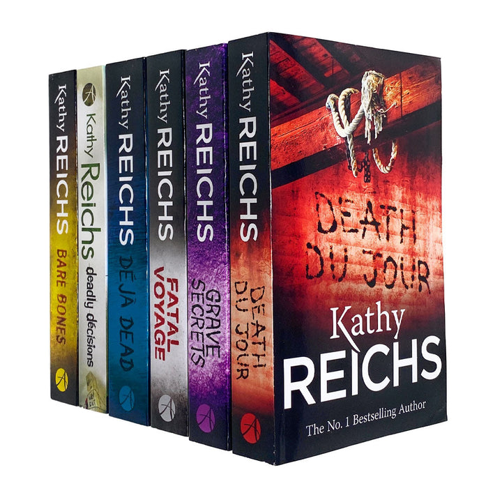 Kathy Reichs Temperance Brennan Series 6 Books Set Collection (Series 1)