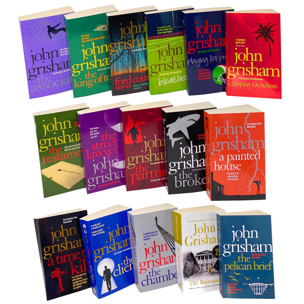 John Grisham Collection 16 Books Set