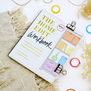 Netflix Series The Home Edit Workbook by Joanna Teplin & Clea Shearer: Home Organization, Decluttering, Storage Solutions & Chaos Containment