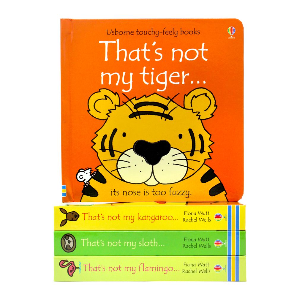 Photo of That's Not My Box Set by Fiona Watt and Rachel Wells on a White Background