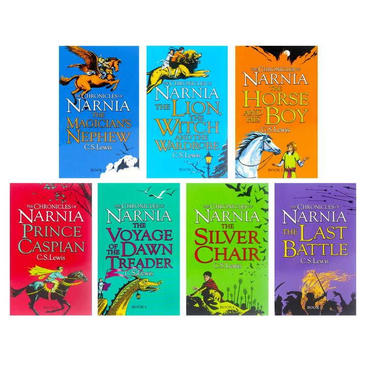 The Chronicles of Narnia Collection C.S. Lewis 7 Books Box Set Pack Vol 1 to 7 Paperback