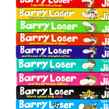 Barry Loser 11 Books Collection Set Jim Smith Best at football NOT, birthday