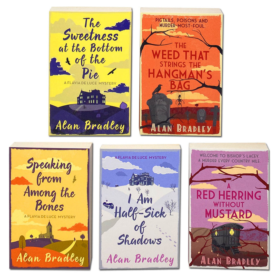 Flavia de Luce Mystery Series 5 Books Collection Set by Alan Bradley