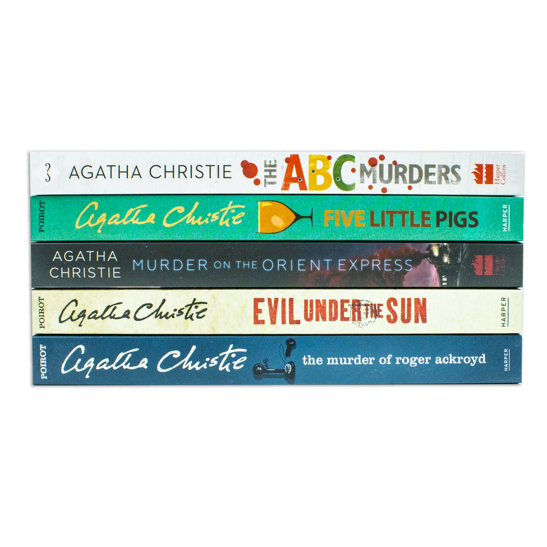 Agatha Christie The Best Of Poirot 5 Books Box Set Collection Pack