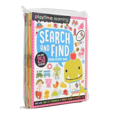Playtime Learning Sticker Activity 10 Book Collection Set by Make Believe Ideas– Fun Educational Books for Toddlers,Preschool Learning & Creative Play