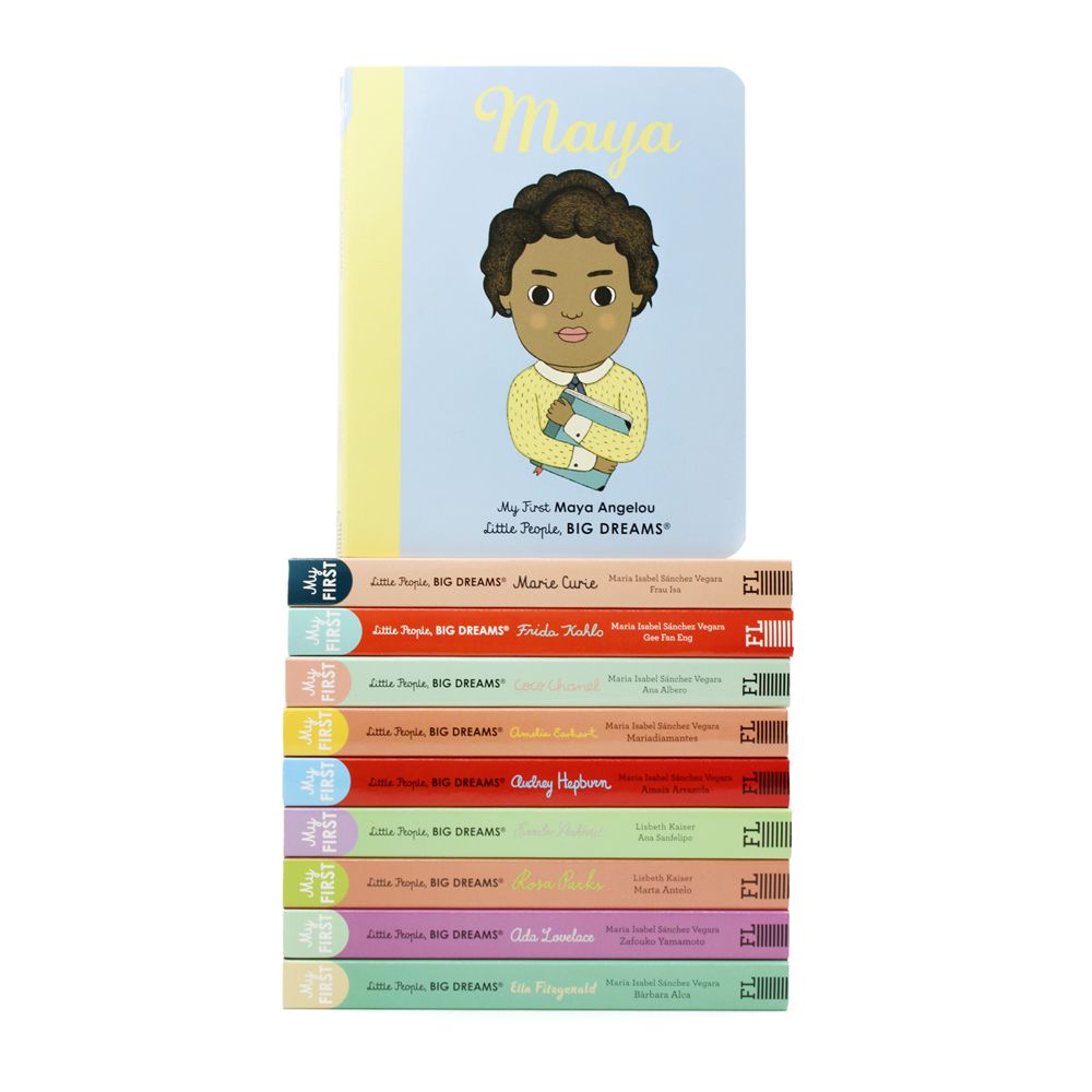 Little People, Big Dreams Series 1 - 2 10 Books Collection Set Rosa,Emmeline